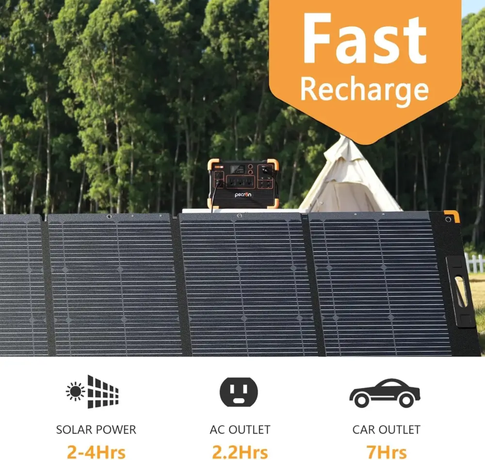 Portable Power Station E600LFP 614Wh Solar Generator Power Station - Image 3