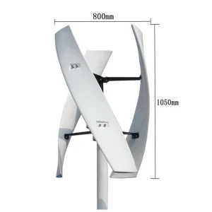 10KW-20KW 12V-220V High-Power Low-Speed Vertical Axis Wind Turbine